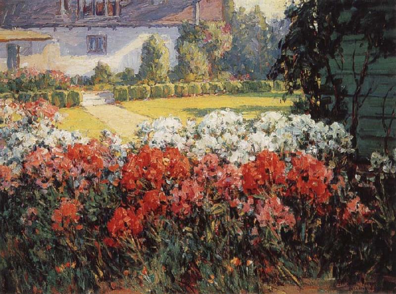 Benjamin C.Brown The Joyous Garden-n-d France oil painting art